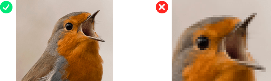 Gráfico de resolución de documento